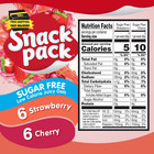 Zero Sugar Strawberry And Cherry Flavored Low Calorie Juicy Gels Cups  3 25 Oz  