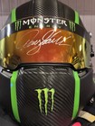 Denny Hamlin Nascar Driver Helmet Stilo Monster  fedex kyle Busch  Race Used