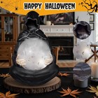 Suriel   Floating Bat Crystal Ball  Suriel Bookshelf Decor  Halloween Figurine