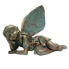13 In fairy Olivia Bronze Patina Collectible Garden Statue 96137
