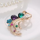 Flower Rhinestone Brooch Pin Women   s Wedding Bridal Bouquet Crystal Jewelry Gift