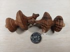 Lot Of 2 Vintage Wooden Finials  378