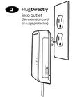 Sercomm 200mbps Powerline Ethernet Adapter Model Ip522cg V2