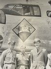 1944 B-25 Bomber   Crew Photo 91st Photo Mapping Squadron Buckley Field Co Wwii