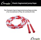 Champion Sports Plastic Segmented Jump Rope