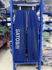 American Letter Print Zip   up Hoodie Sweatpants Unisex Casual Tracksuit Outfit