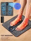 Axh Electric Foot Massager Massage Pad Rechargeable Foot Relaxation