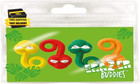 Eraser Buddiez - Snake From   Cute Rubber Stationery Set In Reusable Bag  Novelt