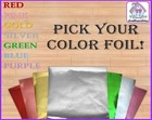 10 Candy Bar Foils For 1 55 Oz  Chocolate With Paper Backing  - U Pick Color