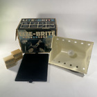 Vintage Hasbro Lite Brite 1973 Light Bright Working With Box Pegs Pattern Sheets