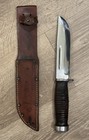 Case Xx 337q Quartermaster Ww2 Vintage Knife And Sheath
