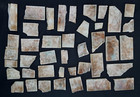 Lot Of 80  Reclaimed Multi Colored 4    2  Ceramic Fireplace Tiles