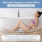 Ultra Soft Full Body Bath Pillow For Bathtub  Luxury Thick Tub Pillow For Head N