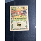 Vintage 1950 Smokey Bear Forest Fire Comic Book   Maine Forest Dept Bookmark