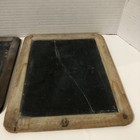 Antique Student School Slate Chalk Board Chalkboard Double Sided Portugal Lot 2