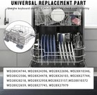 Dishwasher Lower Rack Assembly Wd28x34744 Wd28x22696   Basket
