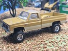 Custom Made 1 64  Greenlight 1980s Cheverolet 4x4 Square Body Chevy Silverado