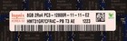 Hynix 8gb 2rx4 Pc3-12800r-11-11-e2 Ecc Reg Server Memory Hmt31gr7cfr4c-pb Tested