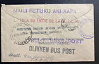 1938 Australia Tin Can Canoe Mail Cover To Niuafoou Isle Tonga Toga B