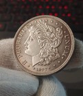This Is Restrike Art Novelty Coin  non Genuine  High Grade  Silver Plated 26 7gr