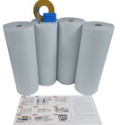 Nasatek Reflective 2 Car White Foam Core Garage Door Insulation Kit 16x7 16x8 