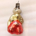 Vintage Antique Glass Ussr Christmas Xmas Ornament Tree Decoration Old Warrior