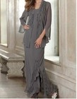 Mother Bride Groom Women s Wedding Prom Jacket Dress Formal Gown Plus 32w34w4x5x