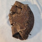 Vintage 1950s Rawlings Catchers Mitt Baseball Glove Leather Patent 2625686 Rht