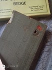 Golden Gate Bridge Piece Of Catwalk San Francisco Ca 1937 Vintage Souvenir