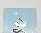 Erin Condren Designer Desk Accessories  believe  Silver Metal Bookmark New 