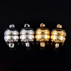 Silver  Gold Color Plated Strong Magnetic Clasps Twist Grip Size 10mm