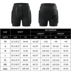 Wosawe Hip Padded Shorts Skiing Skating Skateboard Snowboarding Butt Protection
