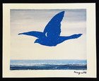 Ren   Magritte Lithograph Coa Original Signed Numbered By Hand _paul Klee