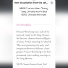 Princess Wen Cheng Tang Dynasty Kurhr Chinese Collector Doll