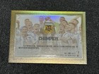 2024 China K Card Argentina Champion Gold Foil Framed Card Lionel Messi
