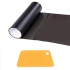 1 Pcs Car Headlight Tint Film 12 X 48inch cuttable stretchability Matte Black