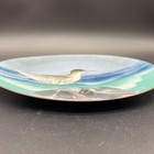 Vintage Norman Brumm Enamel On Copper Plate Sandpiper Signed Art Bird Nautical