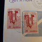 1962 Casablanca French Morocco Airmail Cover To Detroit  Michigan