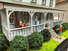 Menards Grandpa   s House O Gauge Scale Train Building W lots Of Details - Rare 