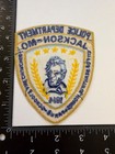 Htf Vintage Jackson Missouri Police Shoulder Patch Obsolete President A Jackson