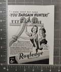 1942 Royledge Shelving Brooklyn New York Shelf Patterns Vintage Print Ad
