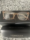 Nwt Versace Transparent Brown Frame 3274b 50-16-140