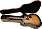 Willie Nelson Signed Beckett Fender Redondo Acous  elec W -tweed Hard Case Plus