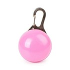 Led Dog Cat Collar Light Night Safety Pendant Waterproof Pet Luminous Glow Tag 