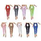 Womens Sweatpants Yoga Leggings Solid Color Trousers High Waist Pants Stretchy