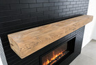 Barn Wood Fireplace Mantel  Beam   Rustic  Salvage  Reclaimed   6x8x72   