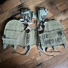 Usgi Medic Vest Woodland M81 Load-carrying Military Snap On Pouches Modular Flc