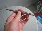 Vintage Parker Steel Chrome Finish Pen And Pencil Set In Box