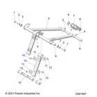 Polaris Front Torque Arm  Black  For Snowmobile Models - 1543734-329