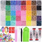 Bedazzling Kit 50000pcs 3mm Jelly Rhinestones Diamond Art Craft Set